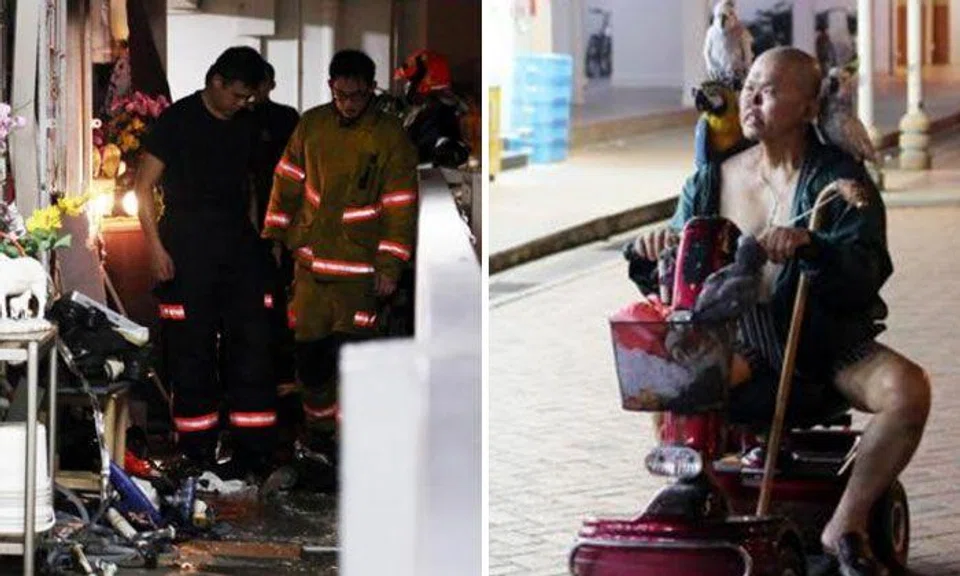 Photo: Lianhe Wanbao and The Straits Times