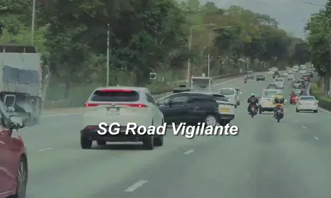 Car skids across 4 lanes on SLE after allegedly being side-swiped by truck, 3 taken to hospital