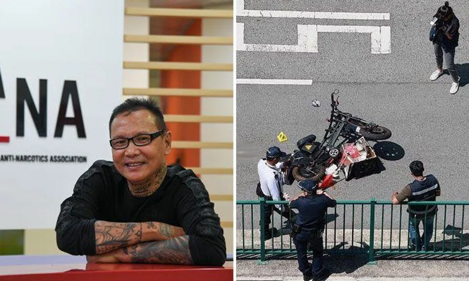 Singapore Anti-Narcotics Association volunteer David Chong had spoken to ST in 2022 about how he turned his life around through his religion. PHOTO: ST FILE