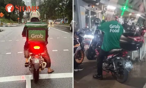 Malaysians working illegally as food delivery riders in Singapore: Some 'hide' food in top box