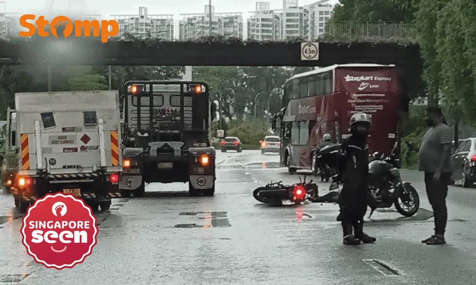 Motorcyclist, 61, killed in accident with 2 prime movers on AYE, police looking for one of them