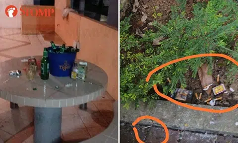 Town council puts up posters after Stomper reports persistent littering at Serangoon void deck