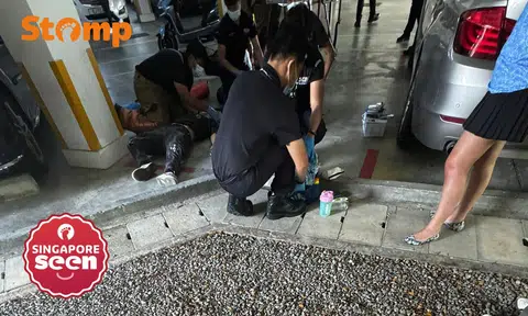 Woman seen lying on ground at Orchid Country Club with 'foam coming out of her mouth'