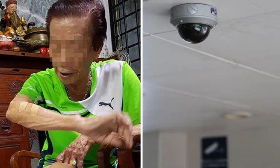 Uncle who cut his arm and blamed injuries on loanshark confesses CCTV caught him in the act