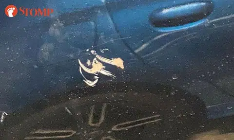 Driver shocked to find deep scratches on car parked at MBS carpark