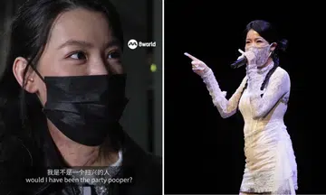 raybe oh hopes to perform without mask, tanjong pagar 2021 car crash