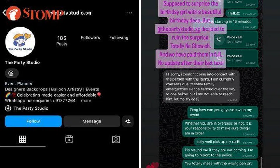 Vendor goes MIA on day of birthday party after customer pays $350, police investigating