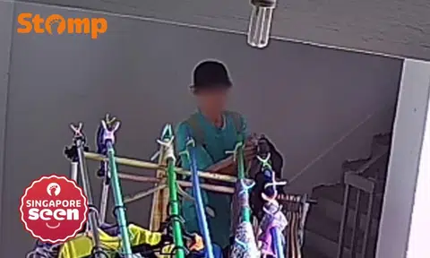 Man allegedly takes underwear from laundry outside Clementi flat