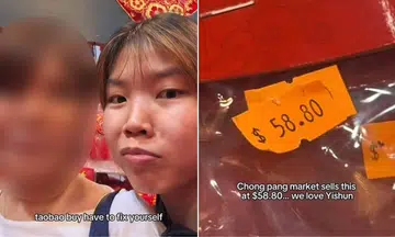 TikToker shocked by $58 CNY decor in Yishun, mum suggests price includes assembly fee