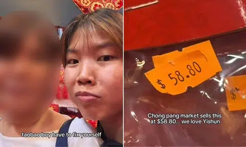 TikToker shocked by $58 CNY decor in Yishun, mum suggests price includes assembly fee