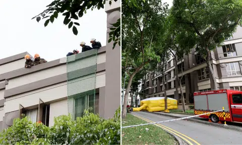 Couple lock themselves in Farrer Park condo unit for over 4 hours amid alleged dispute
