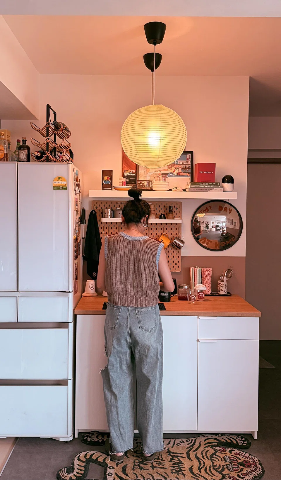 Ms LX's inspiration to start That Day At Home came from a small bar that she stumbled upon during a trip to Bangkok with her husband.