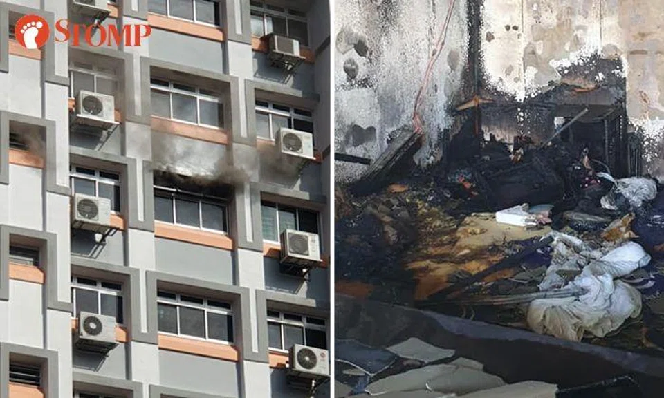Tampines fire: 1 rescued from smoke-logged unit, another resident falls during evacuation