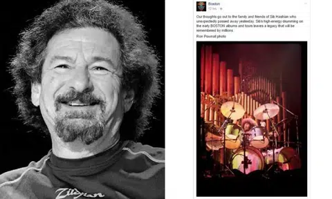 Classic rock band Boston's drummer dies during performance on cruise