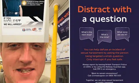 London Underground sexual harassment posters are 'offensive' as compared to those on MRT