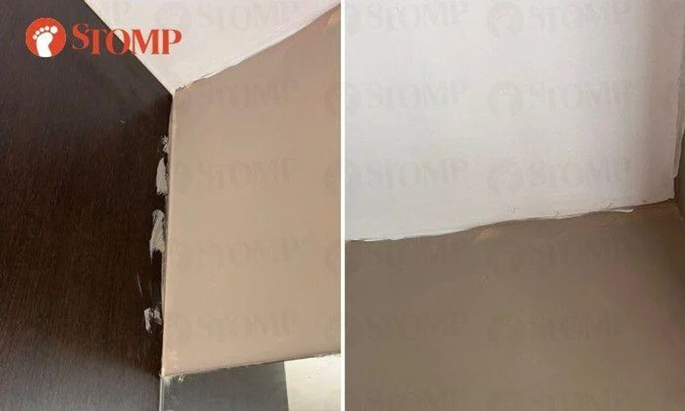 Stomper: "Only two rooms were halfway done and badly painted."