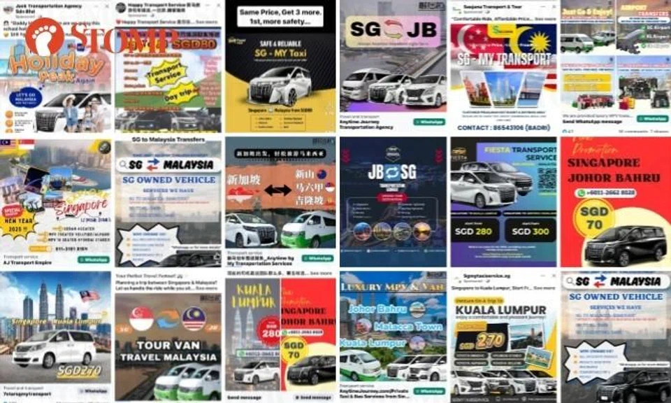 Local transport boss bemoans M'sian firms advertising rides from S'pore on social media: 'We can't compete'