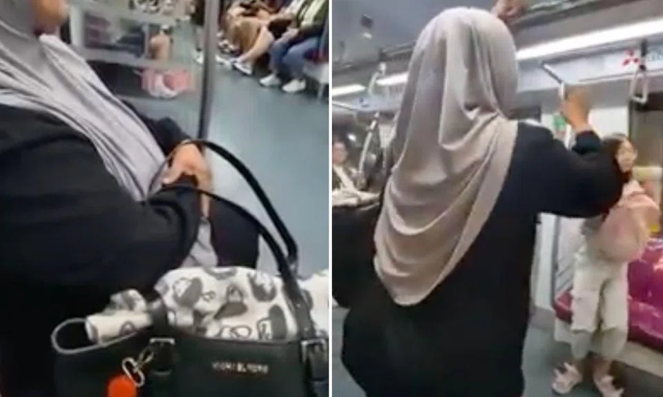 Woman slammed for filming commuter who placed bag on MRT seat: 'Just want to rage bait auntie'