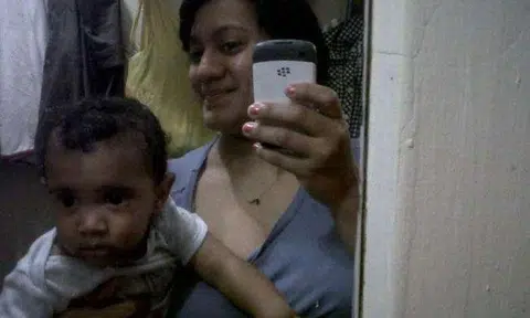 Felicia Barahona was found on the living room floor with an electrical cord wrapped around her neck and her son, Miguel, was discovered in the bathtub, according to the police.PHOTO: FACEBOOK/FELICIA BARAHONA