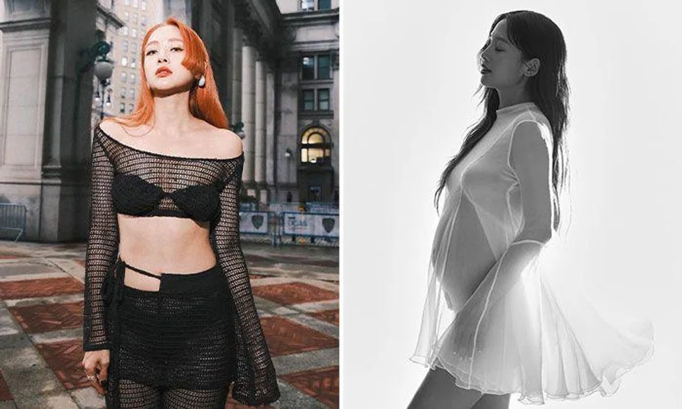 Taiwanese presenter and actress Gemma Wu, also known as Gui Gui, announced the surprise birth of her baby and later clarified that she is not married. PHOTOS: GEMMA_811/INSTAGRAM