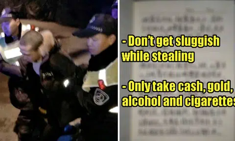 'Inspiring' burglar gains fame after notebook with stealing tips and pep talks gets uncovered
