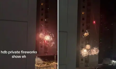 Man, 20, arrested for allegedly setting off fireworks illegally at Tiong Bahru carpark