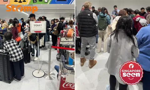 S'pore-bound SIA plane turns back to Japan, passengers stuck in cabin for 8 hours as flight cancelled