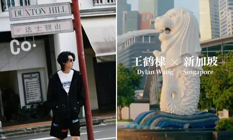 Chinese actor Dylan Wang appears in videos promoting Singapore tourism