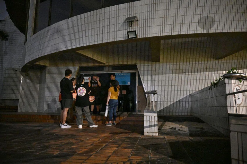 At 24 Turnhouse Road is the former sports club of a renowned airline company. Rumour says a priest is brought in every year to perform a ritual cleansing.