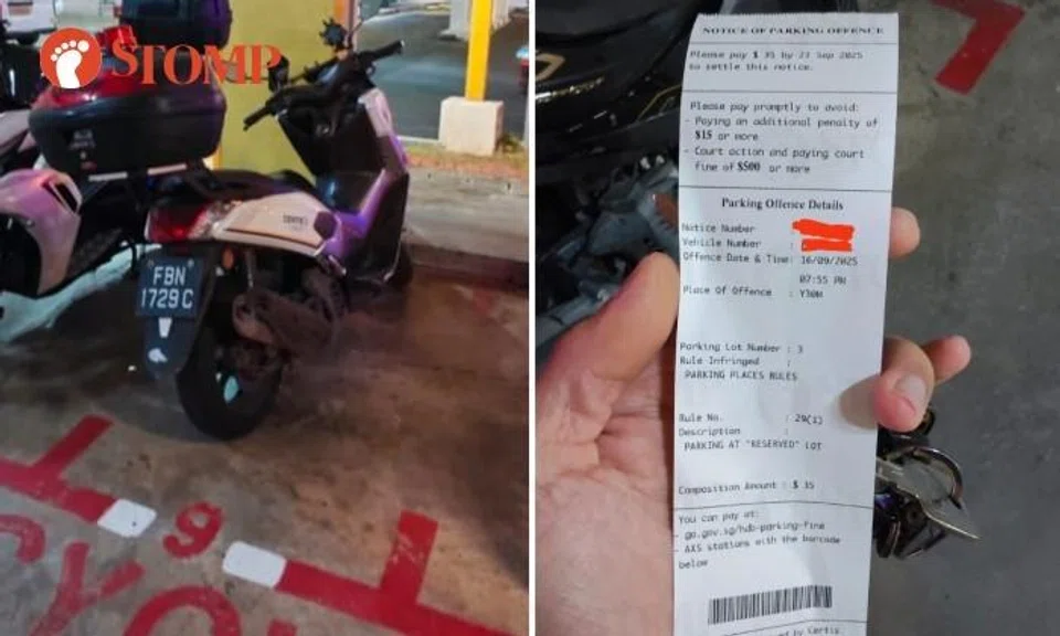 Enforcement officer violates same rule he gives motorcyclist summons for