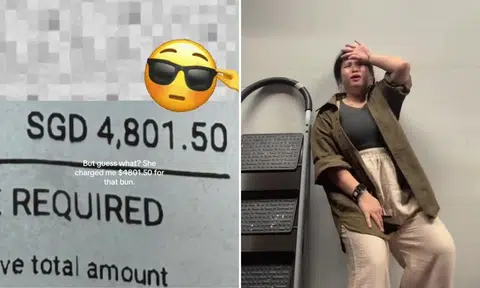 tiktoker charged $4,801.50 for hot dog bun after stall owner keys in wrong amount