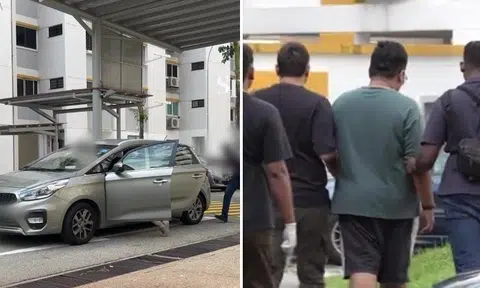 HSA officer dives into moving car to stop suspected Kpod seller from escaping, driver says he's just the delivery man
