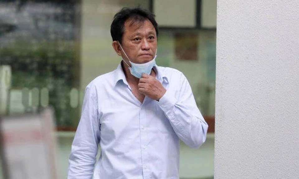 Chan Fan Kheow picked up the hobby of shooting slingshots after seeing cheap listings on e-commerce site Taobao in 2019. ST PHOTO: KELVIN CHNG