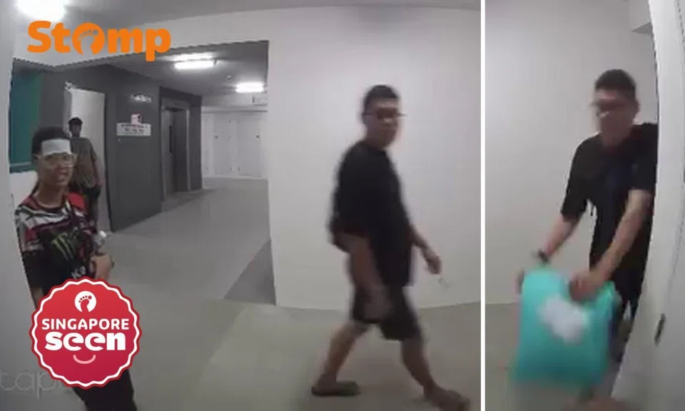 stealing parcel