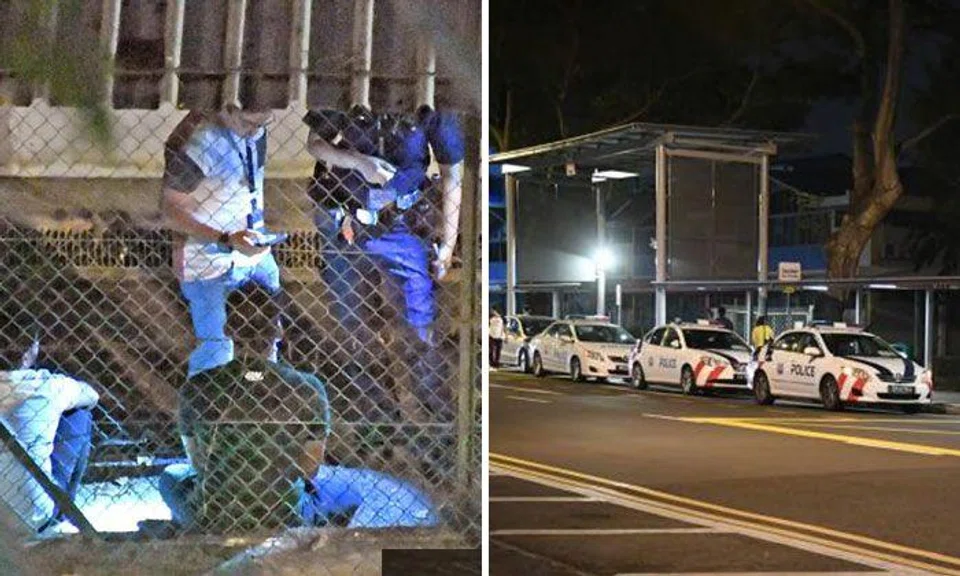 The four youths were questioned by the police within the school compounds. The four youths were questioned by the police within the school compounds. 