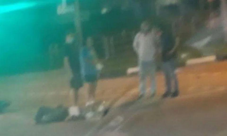 Motorcyclist taken to hospital after accident with taxi at Bukit Panjang Ring Road