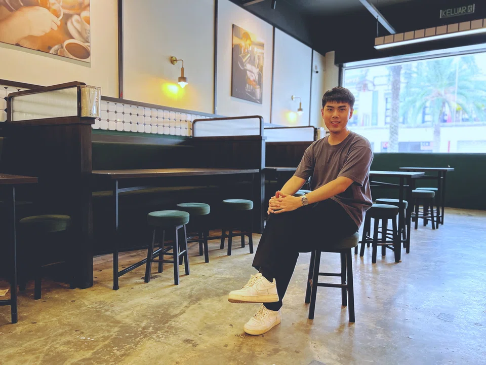 Two years ago, Mr Yap Zi Yang opened Huai Heong Kopi in Iskandar Puteri, Johor, about 15 minutes by car from Singapore's Tuas Checkpoint.