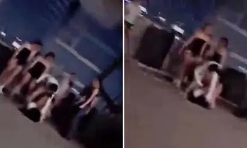 seven arrested after allegedly beating up girl