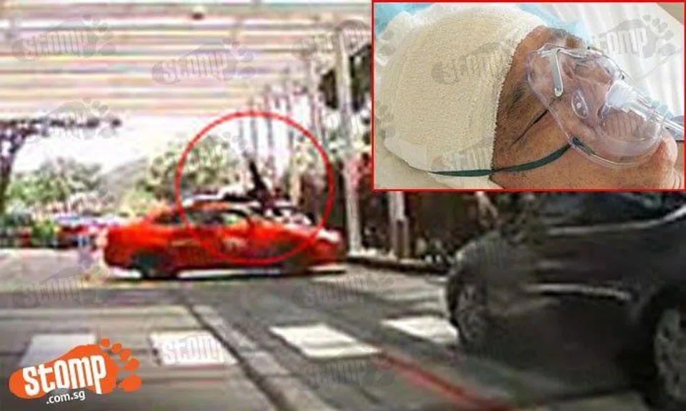 70-year-old MBS valet sent flying after getting rammed by taxi: 'Until now, cabby has not visited me'