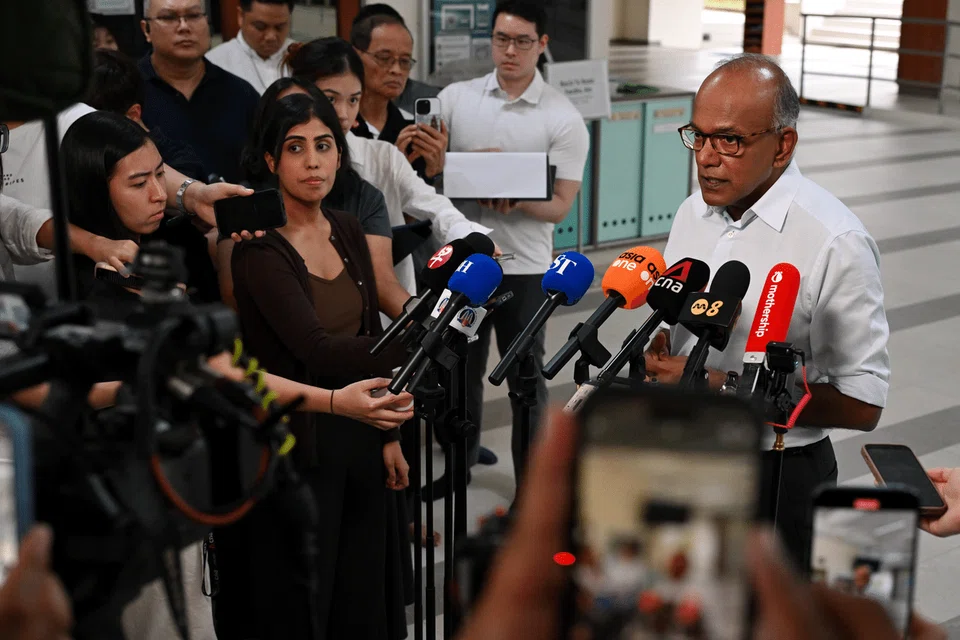 Home Affairs Minister K. Shanmugam stressed that targeting a place of worship is completely unacceptable, and Singapore has zero tolerance for such acts.