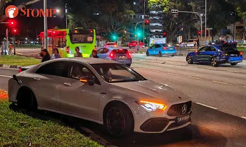 Woman, 55, taken to hospital after crash at Boundary Road, van driver assisting with investigations