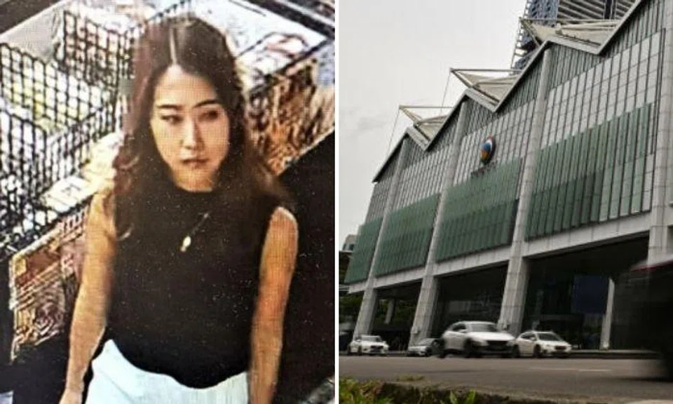 Police looking for woman to assist in investigating shop theft in Suntec City