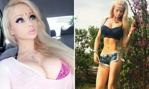 You'll be surprised at how Russia's most famous Barbie looks like without makeup