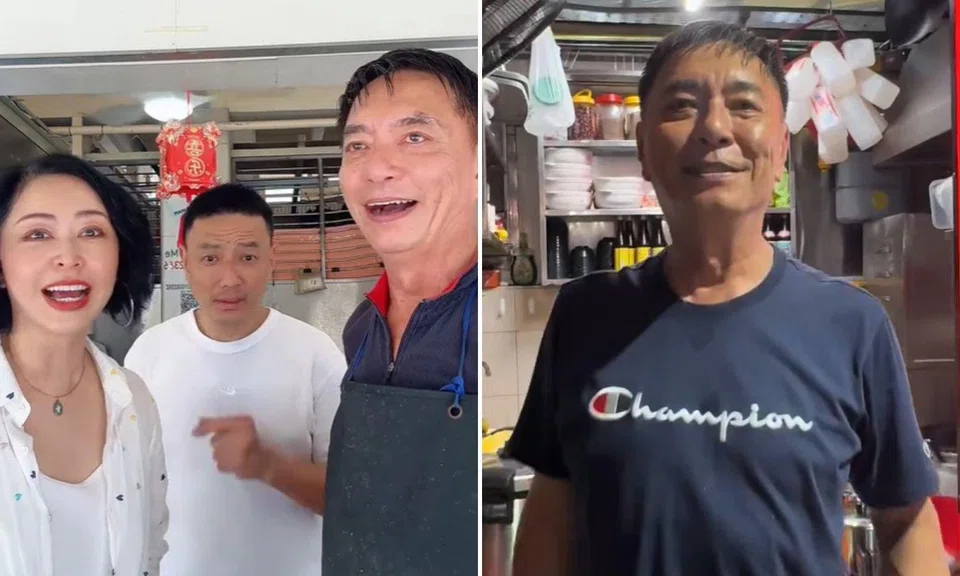Former Mediacorp artistes support Huang Yiliang