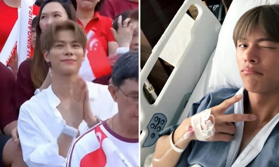 Glenn Yong was in hospital before attending the National Day Parade on Aug 9.
