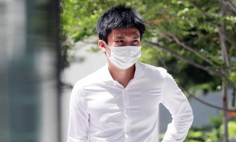 Sow Kaiser entered the hotel on his friend's birthday on Nov 28 to surprise her with a visit. ST PHOTO: KELVIN CHNG