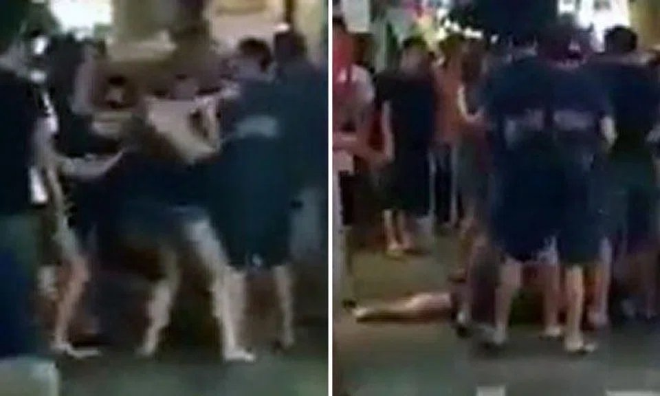10 arrested after brawl at Bugis Street: Fight was due to 'growing resentment' between 2 stallholders