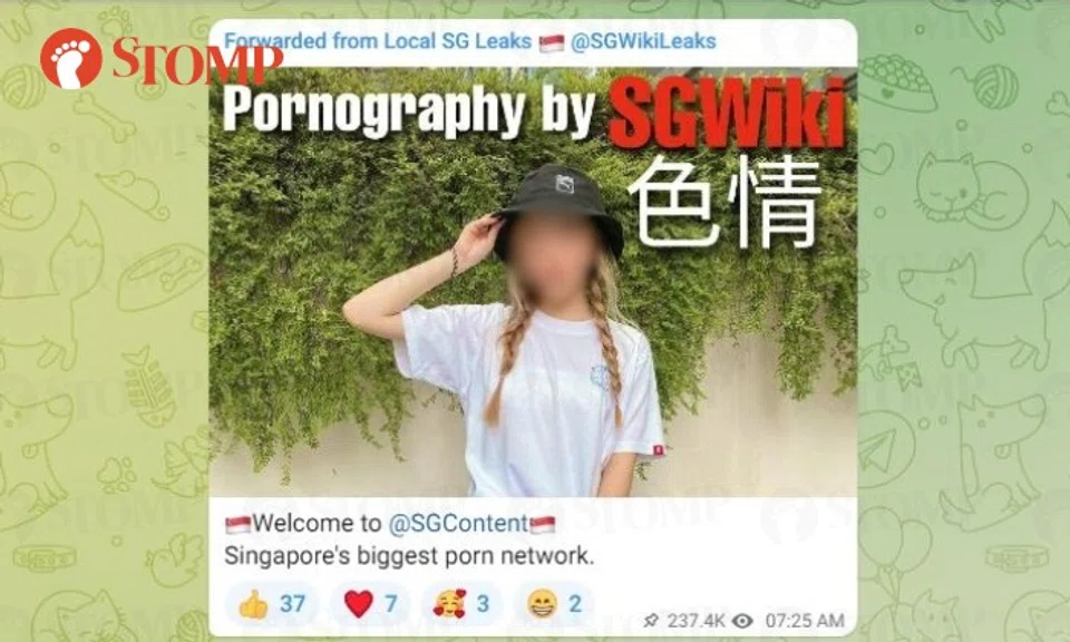 Stomper: "I discovered these Telegram groups where people are sharing leaked sex tapes and some are even profiting from it."