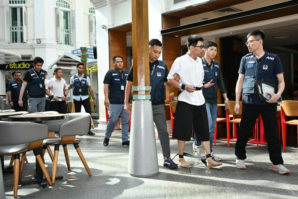 Zhang Tianyu in Bugis Junction