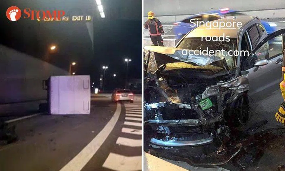 Hit-and-run accident in CTE tunnel: Woman gave birth in car due to 2-hour traffic jam